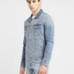 Men's Solid Spread Collar Denim Jacket - 3bf21945-60da-48a6-b19b-0832047b6b48 View