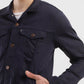 Men's Redloop Solid Navy Spread Collar Jackets - 2712e86f-31e4-437a-980b-3c9ac04d24e4 View