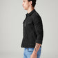 Men's Solid Regular Fit Jacket - Side View