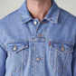 Men's Solid Regular Fit Denim Jacket - 20 View