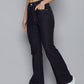Women's 726 Blue Flared Fit High Rise Jeans - 25fb986e206e6d11c2a544c1a5c70959 View