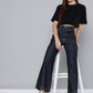 Women's Blue Ribcage Bell Bottom Wide Leg Fit High Rise Jeans - 2755f307-4019-4139-98bd-9ec5e899964c1715942694601-Levis-Women-Jeans-9541715942694132-4 View