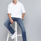 Men's 513 Indigo Slim Straight Fit Mid Rise Jeans - 2b85437a-4694-4b46-b9ed-b53458a624971732256882474-Mens-513-Slim-Straight-Fit-Indigo-Jeans-5851732256881960-4 View