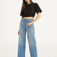 Women's Blue Mile High Wide Leg Fit High Rise Jeans - 2bb4f2f75c4a3f1fdd8f675ddfc7ba2a View