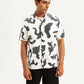 Men's Resort Collar Abstract Relaxed Fit Shirt - 2c3cba115f0b6b9c25d8e3fe8512e182 View