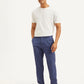 Men's Indigo Authentic Straight Fit Linen Chino Pants - 2e57440e2c3fc15bf6ca1205177f3bf7 View