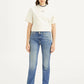 Women's 724 Blue Slim Straight Fit High Rise Jeans - 2ec6842f2756764fc43f422416d75309 View