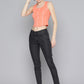 Women's 711 Black Skinny Fit Mid Rise Jeans - 304a12b0-c1a3-491a-a72e-6d34ebefa3611737617043606-Womens-Mid-Rise-711-Skinny-Black-Jeans-6631737617043069-4 View