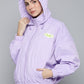 Women's Solid Purple Hooded Jacket - 307dd692-35c4-44ee-b7eb-c5fd02e2da9f1694427698887-Levis-Women-Jackets-4261694427698347-3 View