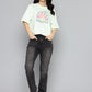 Women's 725 Black Flared Fit High Rise Jeans - 31ab159b-b5a9-4a8f-aee4-d1550e0b73401737628098075-Womens-High-Rise-725-Slim-Bootcut-Fit-Black-Jeans-3991737628-4 View