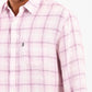 Men's Checkered Spread Collar Shirt - 518acc36-c795-4084-956b-2815f755ac41 View