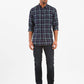 Men's Checkered Slim Fit Shirt - 0567b7b4-f1fe-4b35-ba63-5e2bd88ba786 View