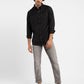 Men's Solid Spread Collar Shirt - 8b07011d-ab02-4915-b660-18594232feda View