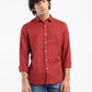 Men's Self Designed Relaxed Fit Shirt - 8c321fe8-8e8a-4f91-aaf3-53546720684e View