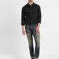 Men's Geometric Print Slim Fit Shirt - 1bfcdf26-991e-4346-88f8-0ad918d414dd View