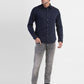 Men's Geometric Print Slim Fit Shirt - e9e7af79-2273-41e4-b8a7-dd2d381e17eb View