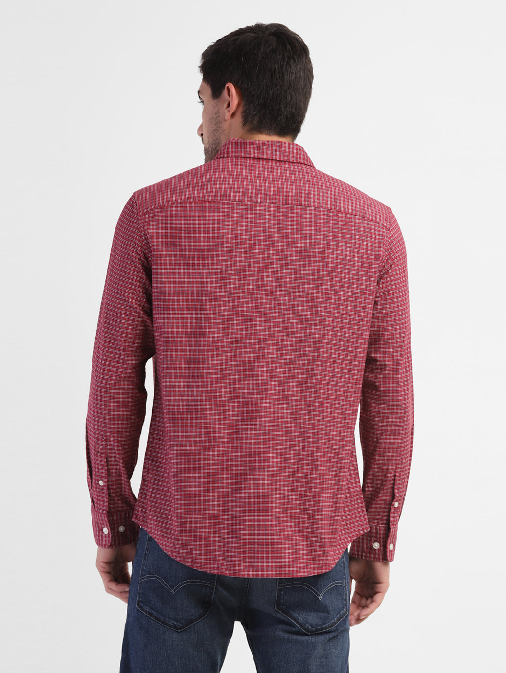 Men's Checkered Regular Fit Shirt - 8b36c9ef-3f9d-4cd9-b32a-0a11d9e14b6e View