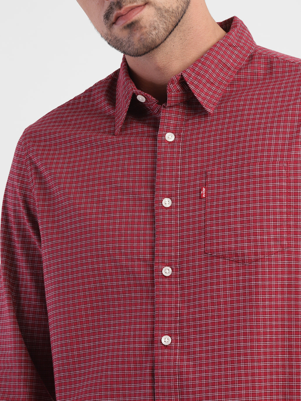 Men's Checkered Regular Fit Shirt - 00dfc583-ca52-473e-a0f9-f9efcf01f935 View