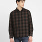 Men's Checkered Slim Fit Corduroy Shirt - 2cdbd9d9-7fcc-4c82-a1f8-7aaf01ef79a3 View