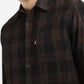 Men's Checkered Slim Fit Corduroy Shirt - c1e0541d-5608-4107-8a2b-47de8e78511f View