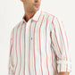 Men's Striped Slim Fit Shirt - Detail View