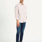 Men's Striped Slim Fit Shirt - Side View