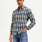 Men's Checkered Slim Fit Shirt - Styleshot View