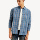 Men's Checkered Slim Fit Shirt - Styleshot View