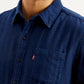 Men's Solid Slim Fit Shirt - Detail View
