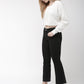 Women's 715 Black Flared Fit Mid Rise Jeans - 4 View