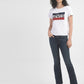 Women's 715 Blue Flared Fit Mid Rise Jeans - 4e32f1dd-1523-4bc3-96ba-6c01dc87ea2b View
