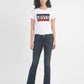 Women's 715 Blue Flared Fit Mid Rise Jeans - e3e7d841-ede7-48e1-ac16-9e0f4c2148be View