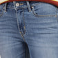 Women's 715 Blue Flared Fit Mid Rise Jeans - 30b37cca-a777-481f-8be7-4763a2e67e59 View