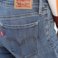 Women's 715 Blue Flared Fit Mid Rise Jeans - b4667fe4-560f-4d87-aac7-1c8f82c7f2c1 View
