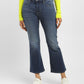 Women's 715 Blue Flared Fit Mid Rise Jeans - e435b770-4c2e-40f7-853e-766d2ed26e99 View