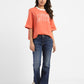 Women's 715 Blue Flared Fit Mid Rise Jeans - 0501c491-fb97-4b79-b7ce-8a39853fab3d View
