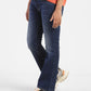Women's 715 Blue Flared Fit Mid Rise Jeans - 85bfb0d5-0a1b-4668-8aea-c67066f24f96 View