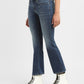 Women's 715 Blue Flared Fit Mid Rise Jeans - 7a66c714-e184-4058-9386-59967404b2c4 View