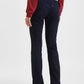 Women's 715 Navy Blue Flared Fit Mid Rise Jeans - b56dd40d-550e-4905-b5ad-bfcaead350a6 View