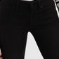 Women's 715 Black Flared Fit Mid Rise Jeans - 70c62b7c-cda3-4fba-ac56-37adda3cc12e View
