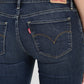 Women's 715 Blue Flared Fit Mid Rise Jeans - a4fe07e7-0138-4e38-b2f0-687c61d8201c View