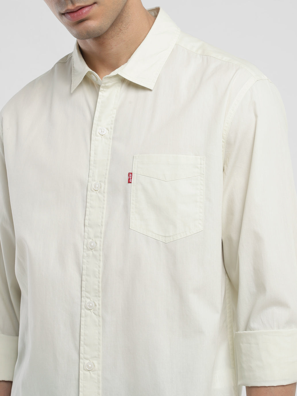 Men's Solid Slim Fit Shirt - 5e6488c2-6898-4b17-a304-edae61a99f8c View