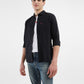 Men's Solid Slim Fit Shirt - StyleShot View