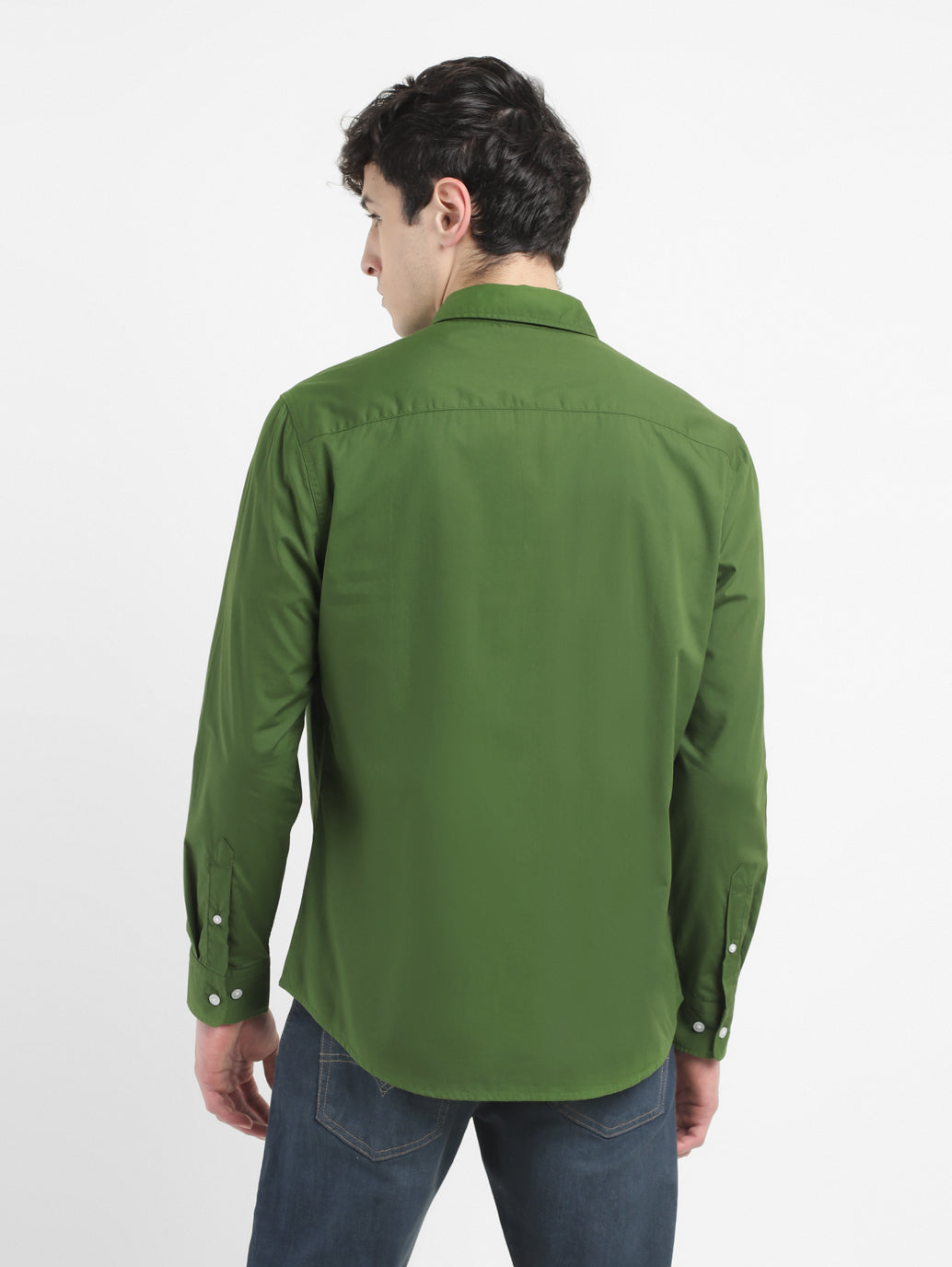 Men's Solid Slim Fit Shirt - 8b85d4ec-4e21-4331-b8cb-f0b8c8f65fdf View