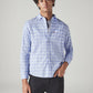 Men's Checkered Slim Fit Shirt - Styleshot View