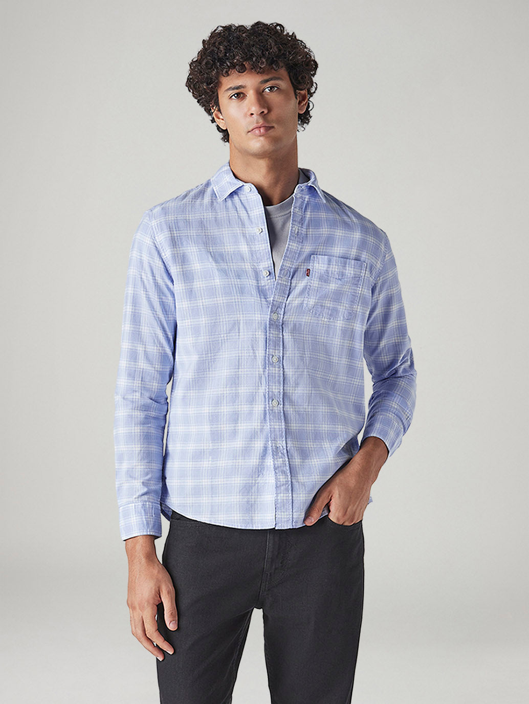 Men's Checkered Slim Fit Shirt