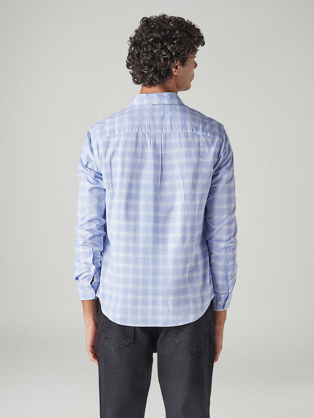 Men's Checkered Slim Fit Shirt - 37e5a614-e031-42a3-a4c9-a02f12e0411e View