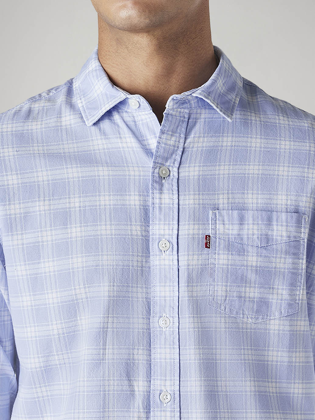 Men's Checkered Slim Fit Shirt - 20 View