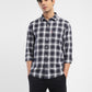 Men's Checkered Slim Fit Shirt - StyleShot View