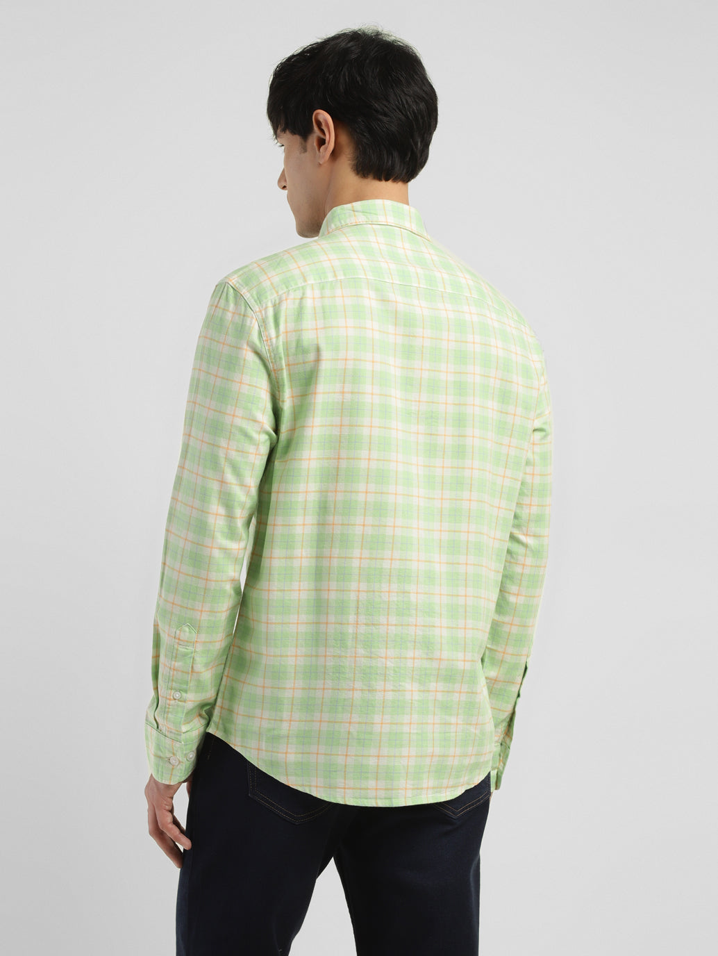 Men's Checkered Slim Fit Shirt - c997594d-b4b6-48c5-b73f-8e26181a0e1d View